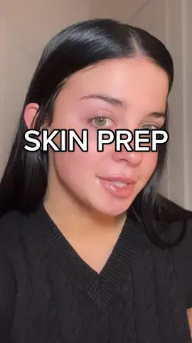 How I prep my skin for makeup! ✨ #skinprep #makeup #beauty #skincareroutine