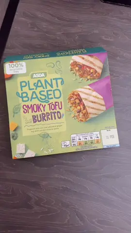 Asda blast based burrito review #vegan #vegetarian #fyp #funny #food #foodreview