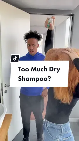 We’ve all been there 😆 #olaplex #olaplextreatment #dryshampoo