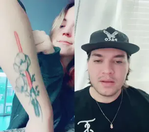 #duet with @dietsam just Darth Vader’s lightsaber nbd #starwars #tattoo