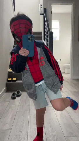 GreyCam: Miles Morales all day every day 😅 #greycam #spiderman #wholesome #OOTD #outfitoftheday #fyp #foryoupage #familytime #funny #cute #toddler #milesmorales