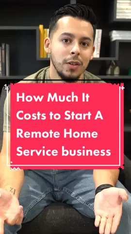 How much it costs to start a remote home service business #SoFiBreakUpChallenge #moneytok #money #business #stocks