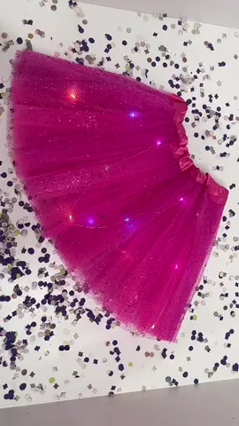 Saias de tule com pisca 30cm/40cm