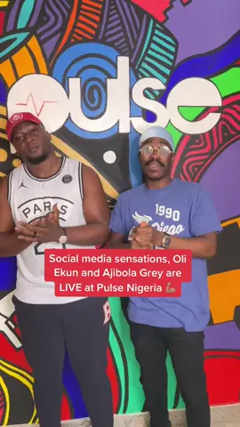 Ajibola Grey and Oli Ekun and LIVE 💃🏽Watch out for their interviews 🤩🤩#liveatpulse #ajibolagrey #oliekun #pulsenigeria