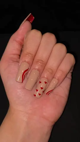 Linked the rings in my bio! I used @doubledipnails for this set! Use code Randa20💅🏻 #nailtutorial #valentinesdaynails