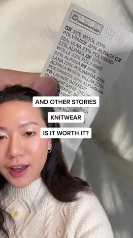 What do you think? #andotherstories #sustainablestyle #mindfulmondaymethod #knitwear #winterfashion2022 #fashionforyou #consciousfashion #hmfashion