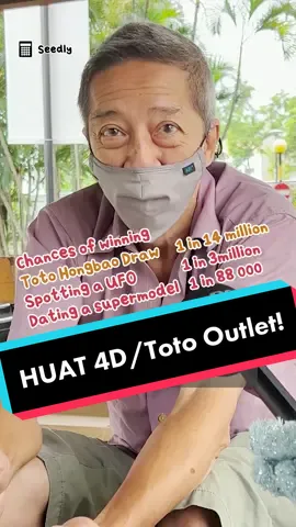 Do you believe that the outlet can affect your Toto/4D luck? #Toto #4D #CNY2022 #WeKaypoh