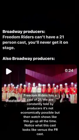 Tell us your thoughts! #fyp #freedomriders #musicals