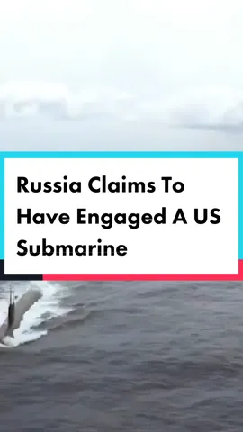 Russia Claims To Have Engaged A US Submarine #AVrboForTogether #ukraine #geopolitics #russia