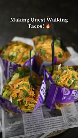 Who wants Quest Walking Tacos!? 💪🌮🙌 #QuestNutrition #QuestChips #ProteinChips #walkingtacosnation
