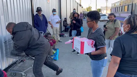 Happy Valentine’s Day…we celebrated with the homeless last Saturday.