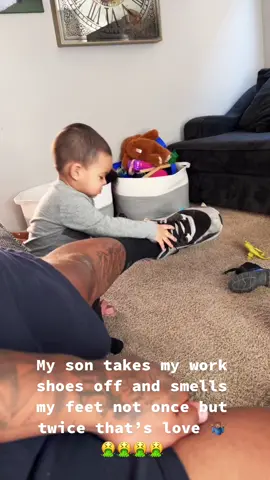 #fypシ #sonandfatherlove #blessed #viral #viralvideo after work this is what my son did after a 9 hour shift lol