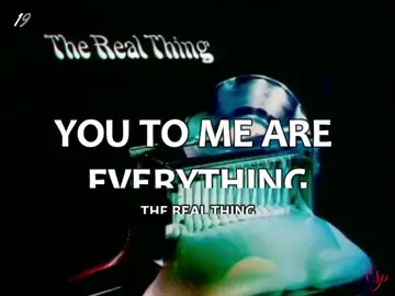 YOU TO ME ARE EVERYTHING by The Real Thing #80s #fyp #foryourpage #alltimefavourite
