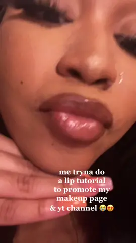 holla at ya girl for makeup tutorials💋 link in biooo & tell him moveee😂❣️ #liptutorial #makeuptutorial #mua