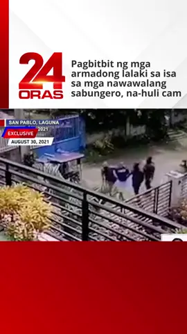 Naging emosyonal ang ilang kaanak ng mga nawawalang sabungero sa patuloy nilang paghahanap sa kanilang mga mahal sa buhay. #24Oras #NewsPH #cctv