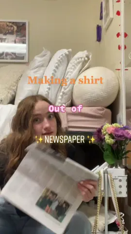 Should I wear this to a party?? #noonereadsnewspaper #shirt #collegelife