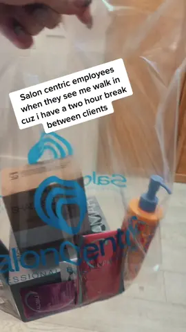 My favorite past time between clients is letting @saloncentric tell me what i need 😂 @malibucpro @amika @Pulp Riot Hair @behindthechair.com #hairtok