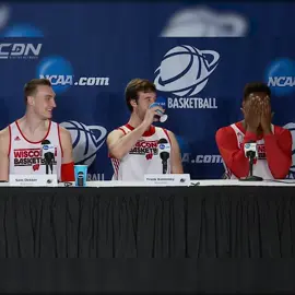 Throwback to when Nigel Hayes shot his shot 😂😅 @ACC #basketball #ncaatournament #wisconsin