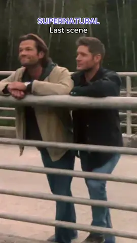 The first & last scene with our #Supernatural boys 🥲 #spnfamily #DeanWinchester #SamWinchester