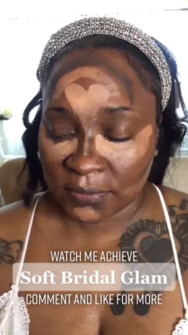 Nothing like glamming a Bride!👰🏾 #fyp #euphoria #makeuptutorial #bridalmakeup #bridalmakeupartist #brides #bridemakeup #howto #makeupforblackwomen