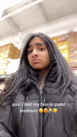 at least i can rule out the rando quirky white ppl that show up to patel bros😍😍😍 #browntiktok #desi #indian #patelbrothers #lost