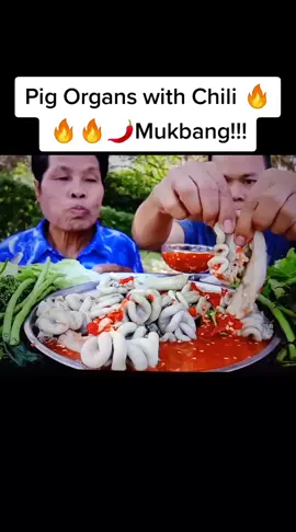 #spicy #eatingsounds #foryou #mukbang #asmr #eat #organs #pig #viral #fyp #hastag