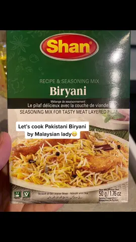 There’s no secret in my #biryani ,I just love using #shan Masala in my #cook as we’re #mixedculture family💕 have it a go!