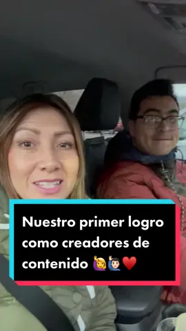 Nuestro primer regalo como creadores de contenido #cumpliendometas #aventurasyuyro #creadorestiktok #tiktokercreators #graciasseguidores😘 #creciendojuntos🇨🇴 #viajamas✈️♥️