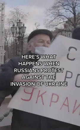 In #Moscow there is zero tolerance for Russians peacefully protesting a possible war with #Ukraine. #Russia