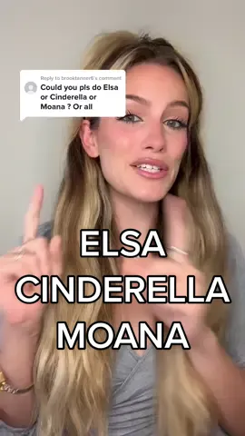 Reply to @brooktanner6 #elsa #cinderella #moana #impressions #singing #singer #disney #disneyprincesses #singingimpressions