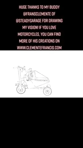 Huge thanks to my buddy @fransclemente of @steadygarage for drawing my vision!  www.clementefrancis.com #art #oddlysatisfying #vision #ty #fyp #design