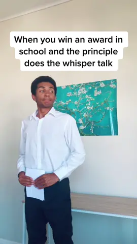 The awkward silence for the photo #whispertalk #school #assembly #awards #prizegiving #principle #pov #impression #teacher #uk #nz #aus