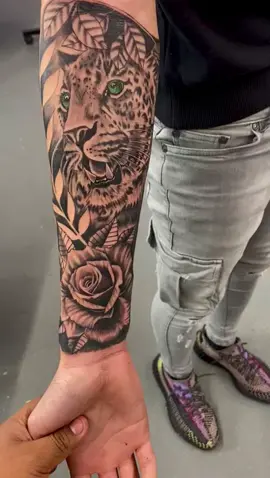 #tigertattoo #tattoosleeve #viral #tattoolovers #tattoonyc #tattooforlife #inkmaster #animaltattoo
