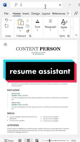wish me luck on the job hunt. #microsoft #jobsearch #resumetips #microsoftword #fyp #careeradvice