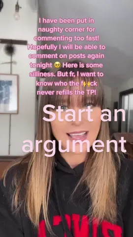 Entertain me—I can’t post comments 😭 #funnytok #funnywomenoftiktok #momtok #inthecornercrying #whytheygottadomelikethat #momtok #comment #queencheck
