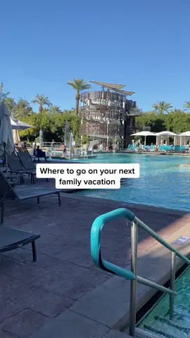 Looking for a family-friendly resort? Check out the Hyatt Regency Scottsdale! #hyattregency #hyattregencyscottsdale #scottsdale #scottsdalearizona #familytravel #familyresort #hyatthotels #travelwithkids
