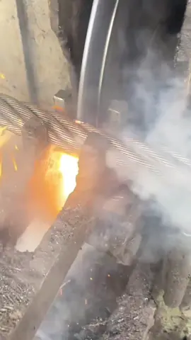 High strain cable cutting
