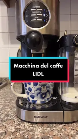 Proviamo la macchina del caffè @Lidl 😍 che ne dite? #coffee #cappuccino #lidl #lidlitalia #silvercrest #coffeemachine #review #caffe