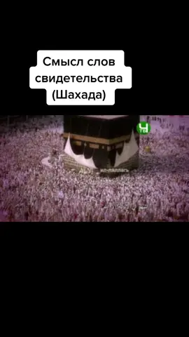 Смысл слов свидетельства (Шахада)