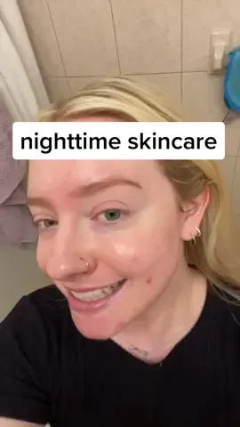 I’m gonna go to sleep :) #slugging  #nighttimeskincare #acneproneskincare #vaseline #cleansingbalm
