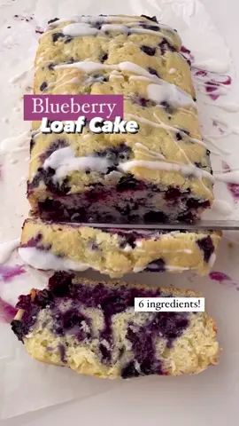 the perfect soft and fluffy loaf cake! makes such a great snack🤩 #baking #blueberryloaf #loafcake