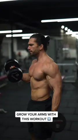 Grow your arms with this workout 💪🏼 #armworkout