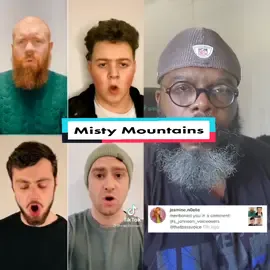 Added a pinch more BASS! #mistymountains #thatbassvoice #basssinger #bassduet #bassvoicevibes #fyp #deepvoice #lownotes #harmonycheck #bassharmony