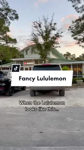 Prettiest @lululemon store #florida #30a #weareinadifferenttaxbrackett #lululemon