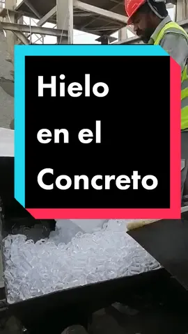 Hielo en el concreto como control de temperatura máxima en la mezcla #AprendeEnTikTok #Emprendimiento #huancayo #hormigon #concreto #ControlDeCalidad