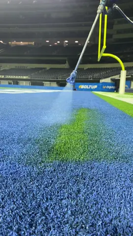 Painting compilation 🎨🏈 #groundscrew #SoFiStadium #paint #art #satisfying #LosAngeles #LA #Inglewood #fyp