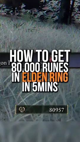 Reply to @tiktoktech202  HOW TO GET 80,000 runes in 5 minutes in Elden Rings! #eldenring #eldenringhype #GamingSetup #nogamenolife #gaming