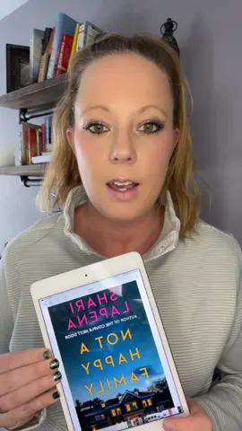 Book review! #notahappyfamily #sharilapena #mysterybook #thrillerbook #thrillerbookreview