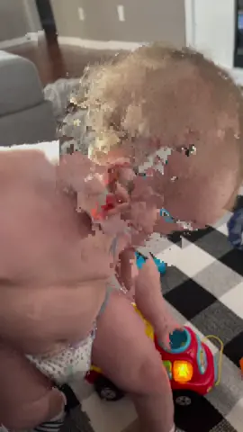 He got so mad🤣 also I literally just changed him, he’s a little boy he pees every few seconds lol🤣 #baby #mad #funny #cute #nephew #babiesoftiktok