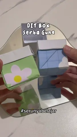 DIY box serba guna😍 acne serum @scarlett_whitening #diyrita #boxserbaguna #papercrafts #revealyourbeauty #foryourpage #SilenceTheAcne #fypシ